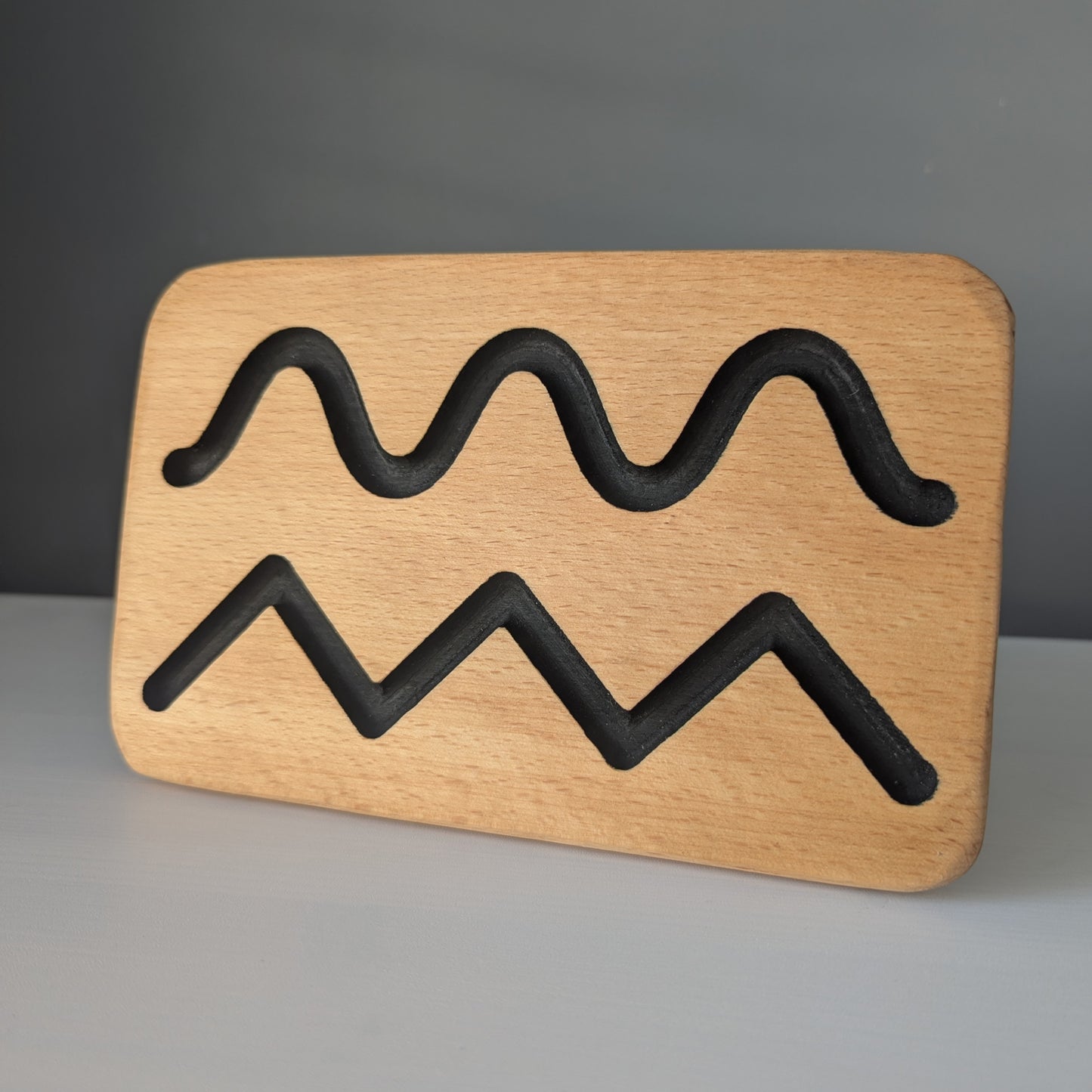 Pre-writing Pattern Board - Waves