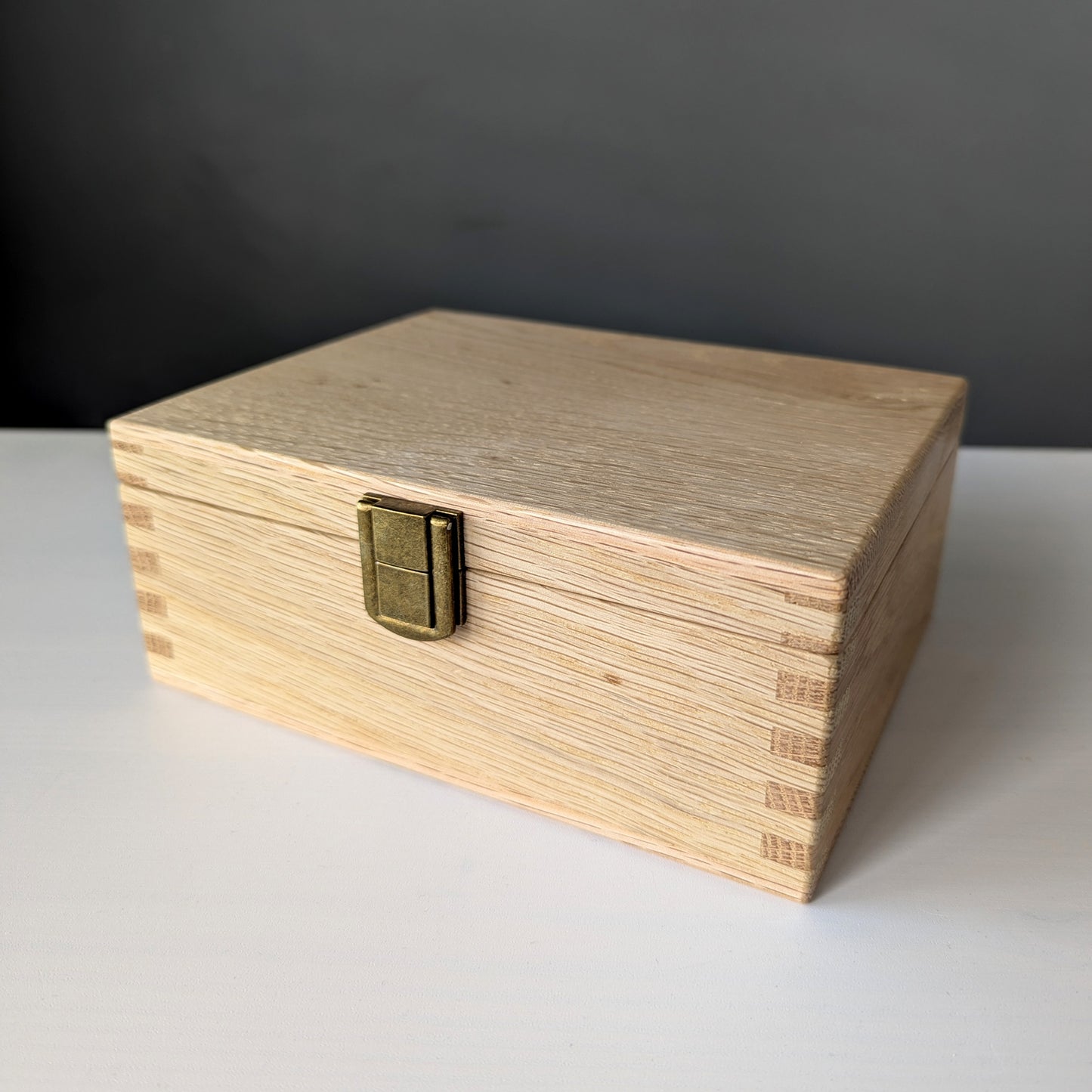 Oak Keepsake Box