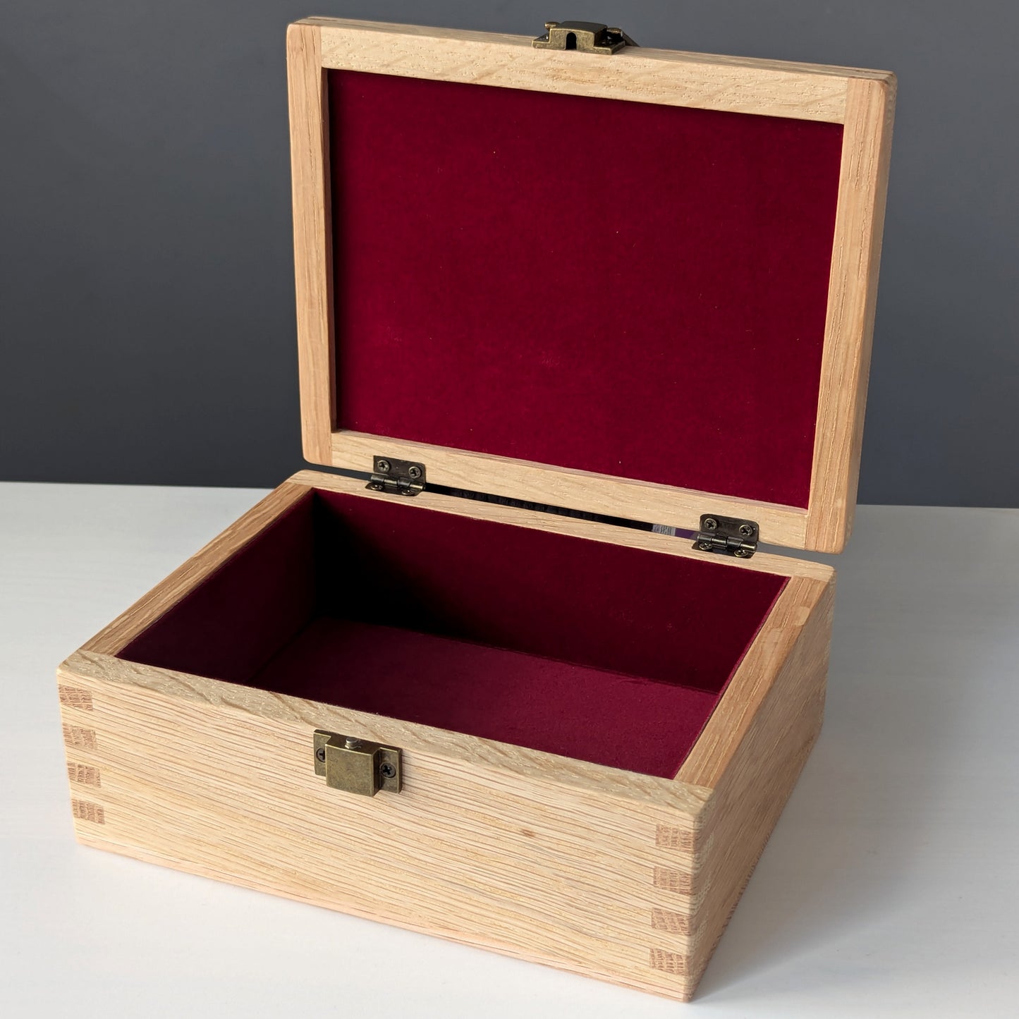 Oak Keepsake Box